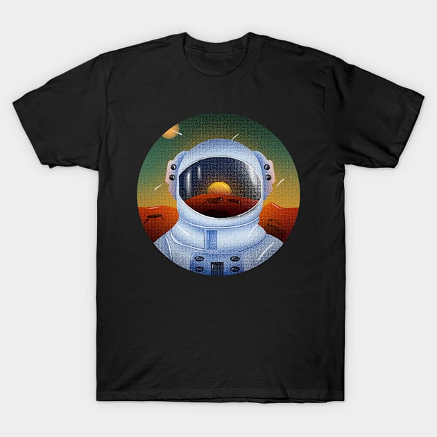 Astronaut T-Shirt by HustleHardStore